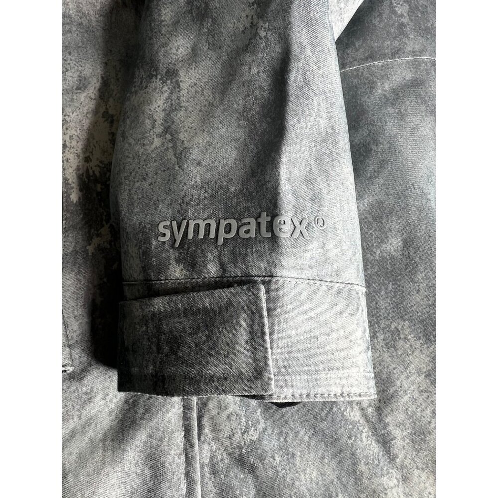 DC Command 45K Mens Jacket Sympatex Waterproof Hooded Gray/Black Size Medium - Picture 10 of 15
